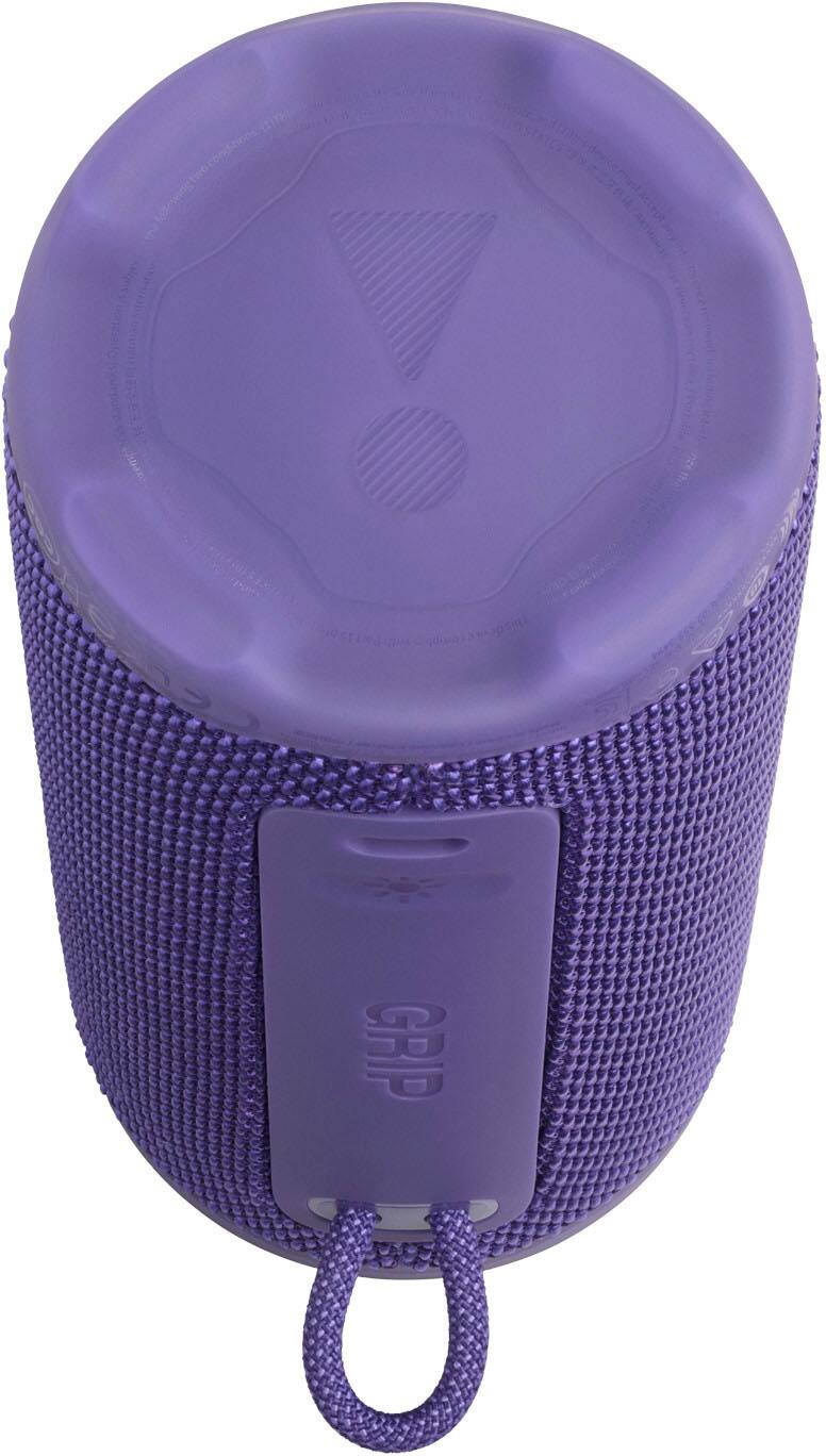 Alt View 13. JBL - Grip Portable Wireless Speaker with Built-In Light - 2025 - Purple.