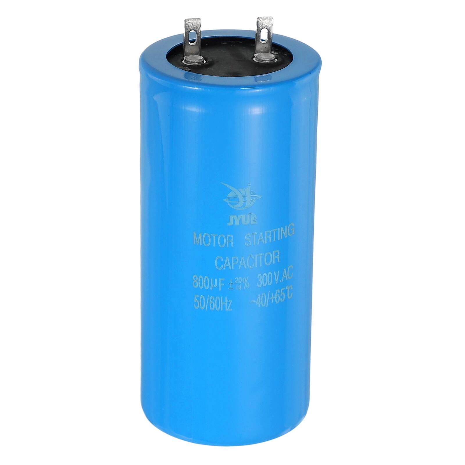 16 JYUB MOTOR STARTING CAPACITOR 800μF 3% 300V.AC 50/60Hz -40/+65°C