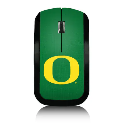 Front. Keyscaper - Oregon Ducks Solid Design Wireless Mouse - Multicolor.