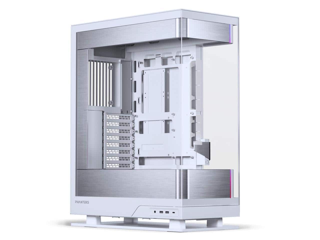Phanteks - Evolv X2, Mid-Tower Gaming Chassis, Vertical Cooling, Tempered Glass, D-RGB, Silver White - Silver White