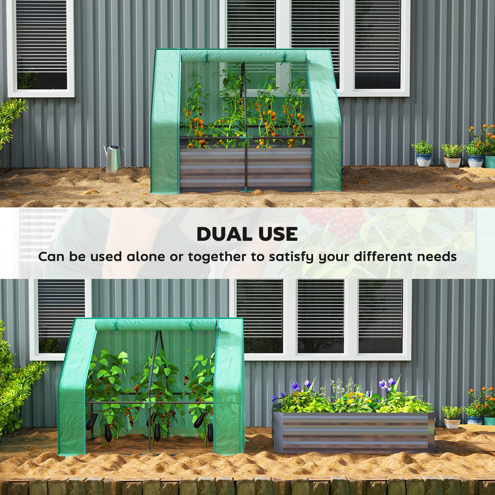 DUAL USE  
Can be used alone or together to satisfy your different needs
