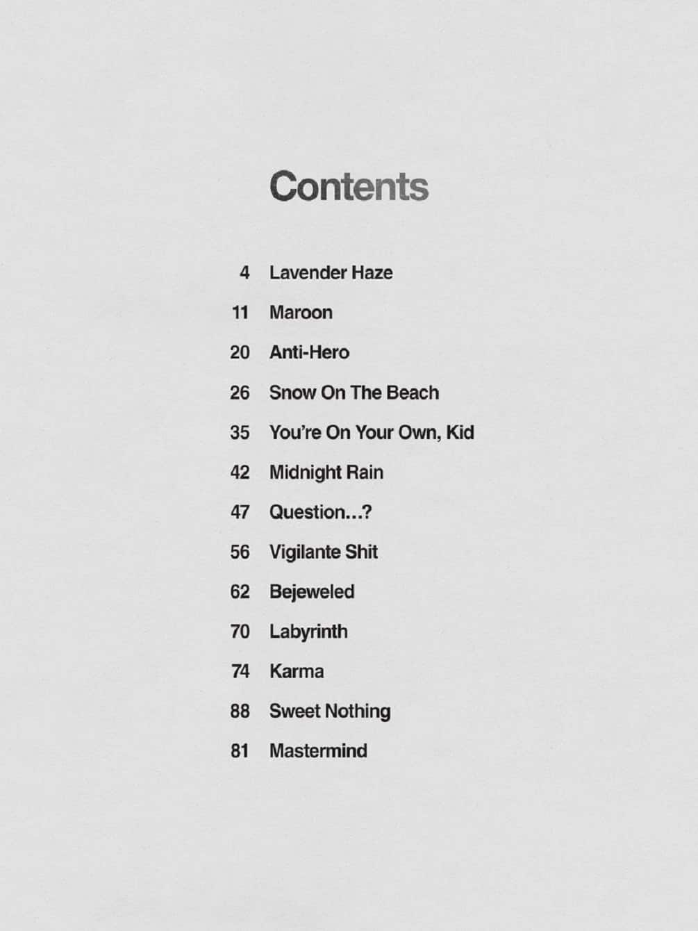 Alt View 11. Hal Leonard - Taylor Swift - Midnights Artist Songbook Sheet Music.