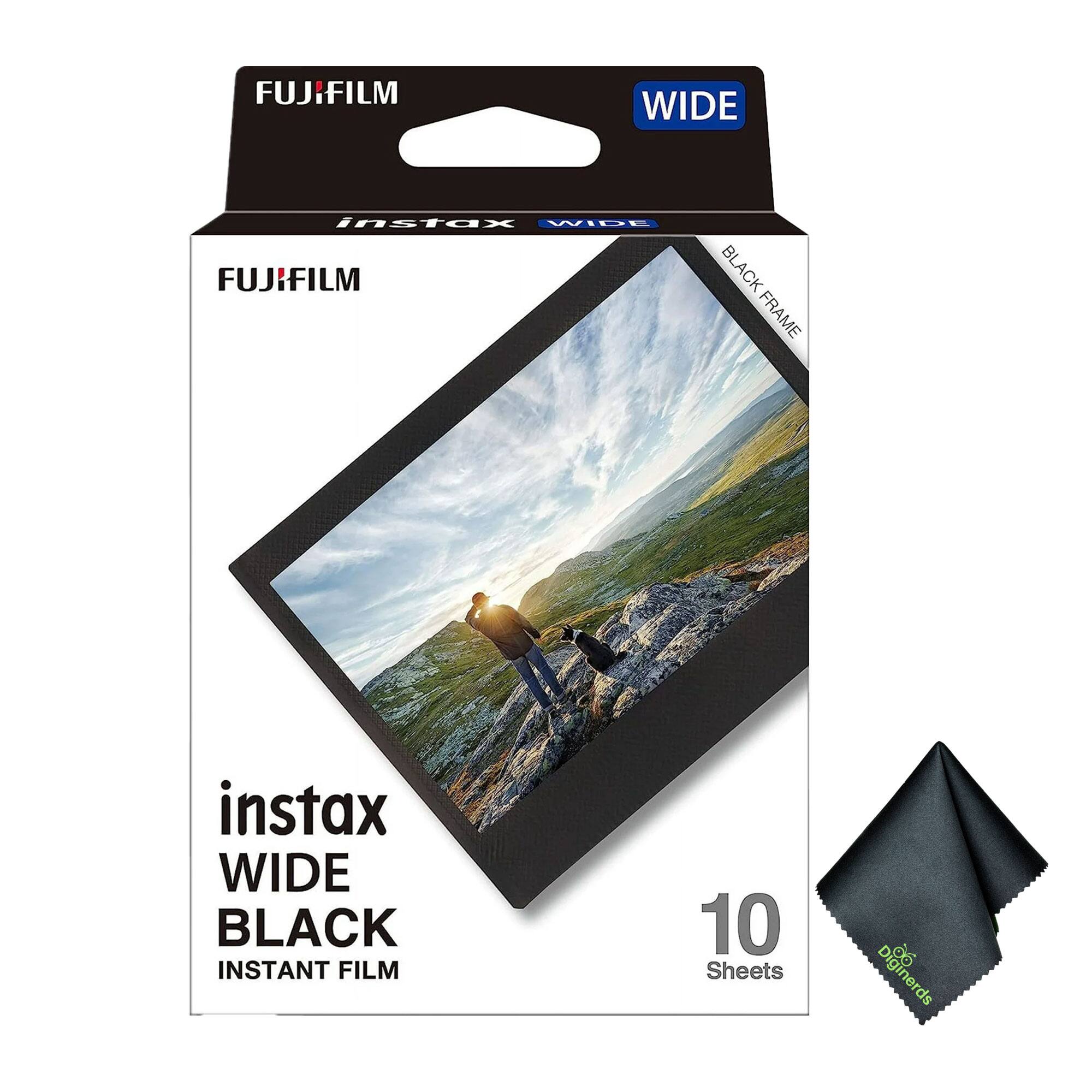 FUJIFILM  
instax WIDE  
BLACK FRAME  
INSTANT FILM  
10 Sheets  

DIGINERDS