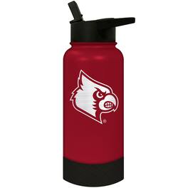 Great American Products - Louisville Cardinals 32oz. Logo Thirst Hydration Water Bottle - Multicolor