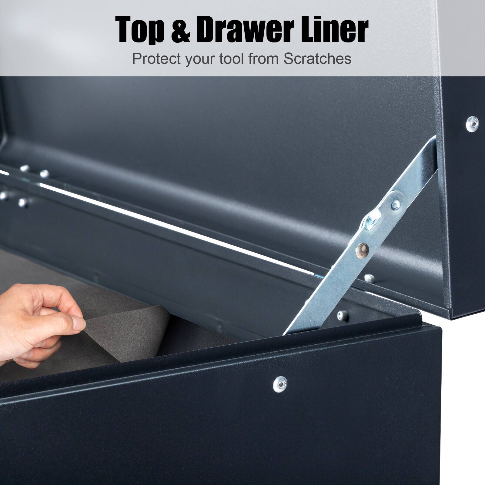 Top & Drawer Liner  
Protect your tool from Scratches