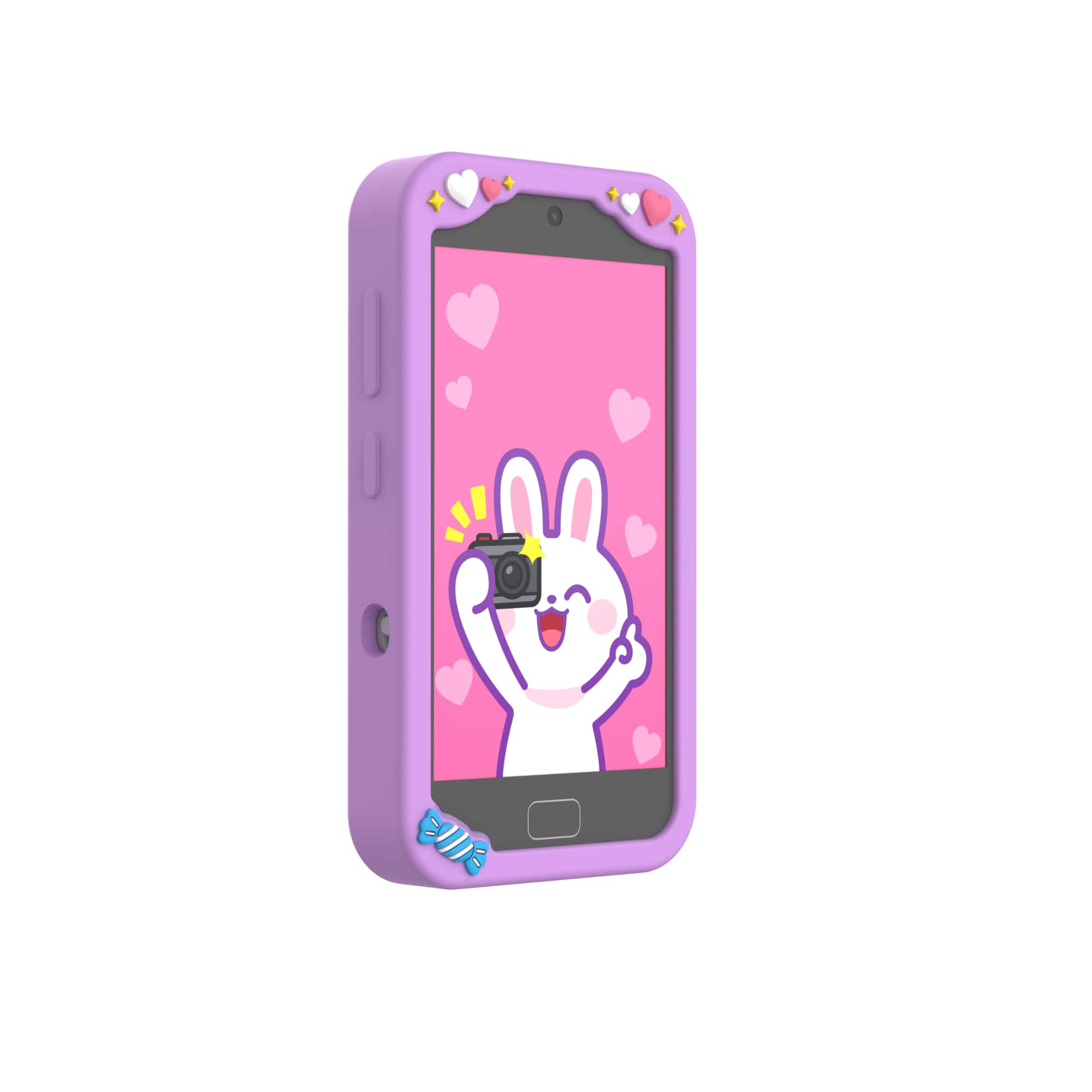 myFirst - Camera Play+ All-in-One 1080p 3.97" IPS Kids Camera with Dual Lens, Preloaded Games, Music & Stories - Purple