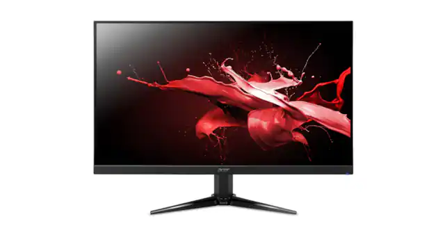 Front. Acer - Nitro QG241Y 23.8" Full HD VA Gaming Monitor (QG241Y Gbip) 1920x1080 | 165Hz | 1ms.