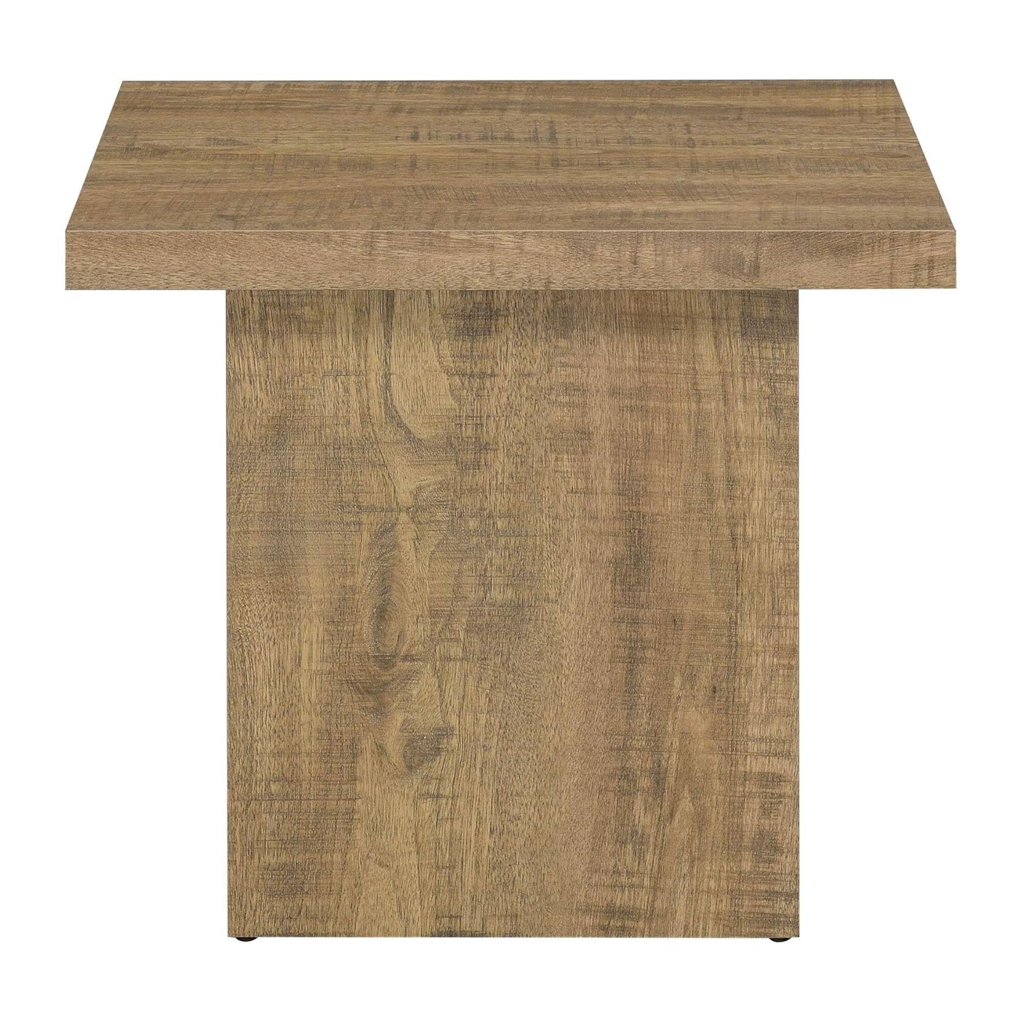 Alt View 2. Coaster Home Furnishings - Coaster Home Furnishings Zetta 23" Square End Table Living Room Furniture - Natural.