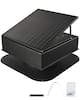Front. VEVOR - Roof Attic Exhaust Fan, 35W Smart Solar Roof Ventilation Fan Auto Temperature Control, 2400 CFM Airflow Built-in - Black.