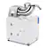 Alt View 3. Costway - Electric Snow Cone Machine Ice Shaver Maker Shaving Crusher Dual Blades - White.