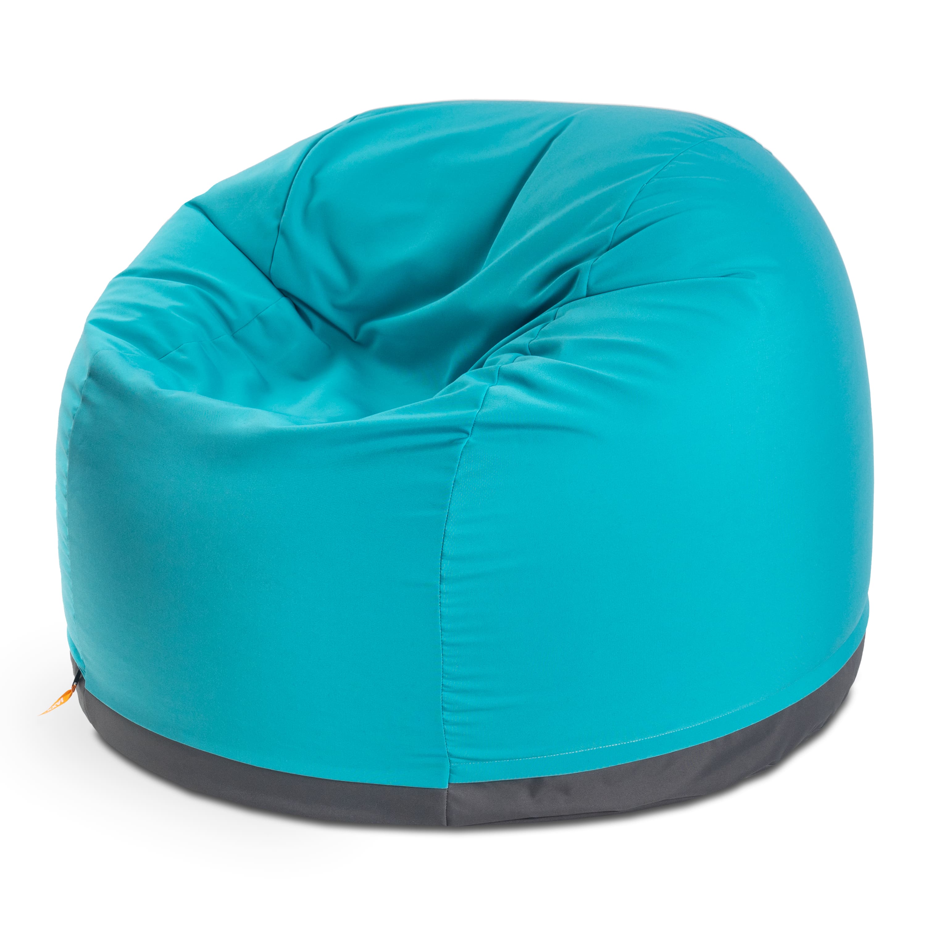 Jaxx - Palmetto Large Round Outdoor Bean Bag Club Chair - Light Blue - Cancun Blue