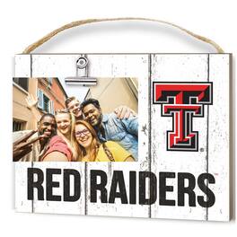 Jardine - Texas Tech Red Raiders 8'' x 10'' Weathered Clip It Frame - White