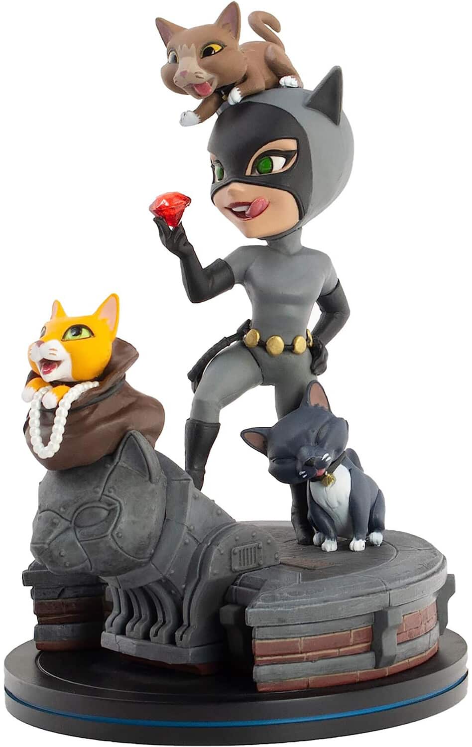 PopMarket - Quantum Mechanix Qmx - Batman: The Animated Series - Catwoman 5" Q-Fig Elite - COLLECTABLES - Multicolor