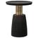 Angle. Simpli Home - Breanna Side Table - Black, Gold.