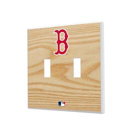 Keyscaper - Baseball Bat Design Double Toggle Light Switch Plates - Multicolor