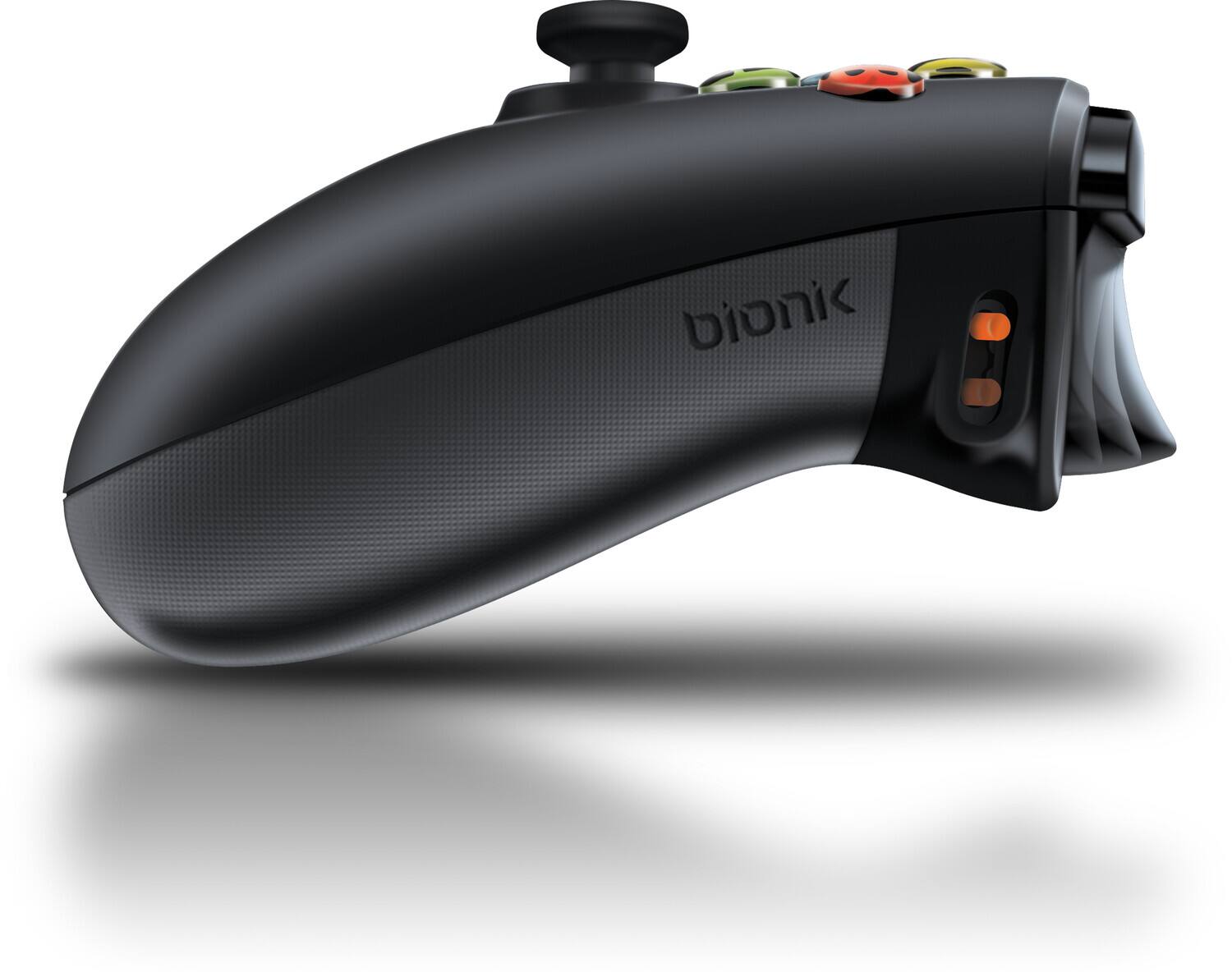 Alt View 3. Bionik - Xbox One Quickshot Custom Controller Grip And Dual Trigger Locks - Multicolor.