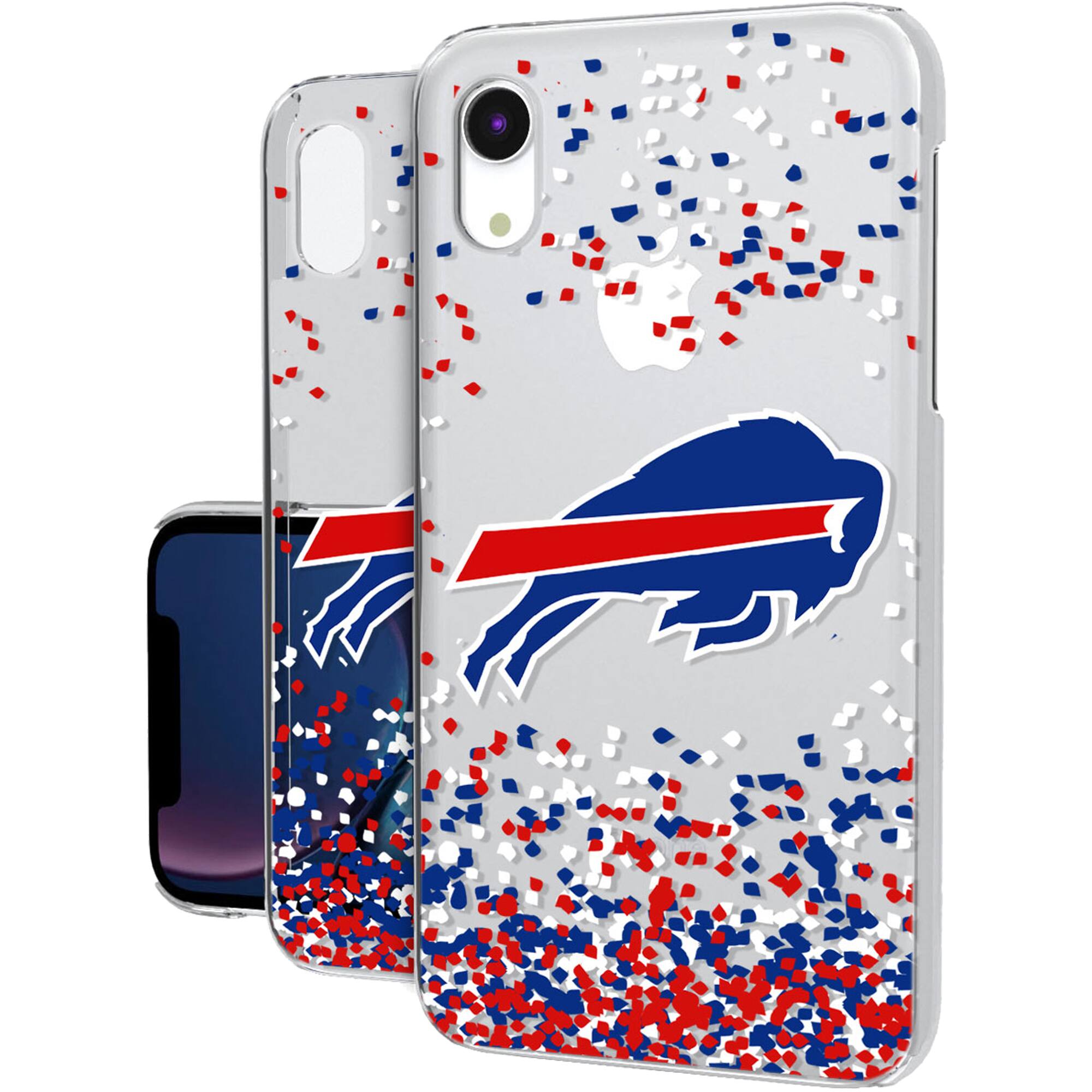 Keyscaper - NFL - Buffalo Bills iPhone Clear Case with Confetti Design - 15 - Multicolor price history on PriceWatchPro