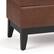 Alt View 15. Simpli Home - Oregon Storage Ottoman Bench with Tray - Distressed Saddle Brown.