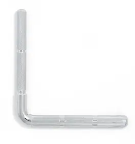 Gibraltar Hardware - Medium L-Rod Mounting Arm, 12mm Lower Arm with 10 5mm Upper Rod, Compatible with Standard Tom Brackets