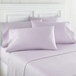 Shavel Home Products - Seersucker Sheet Set, King - Lilac