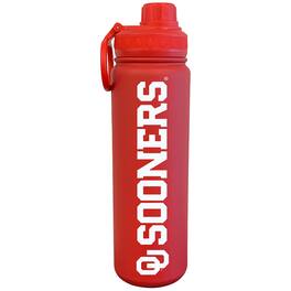 The Fanatic Group - Crimson Oklahoma Sooners 24oz. Logo Stainless Sport Bottle - Red
