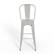 Alt View Zoom 11. Simpli Home - Fletcher Metal Bar Stool (Set of 2) - White.