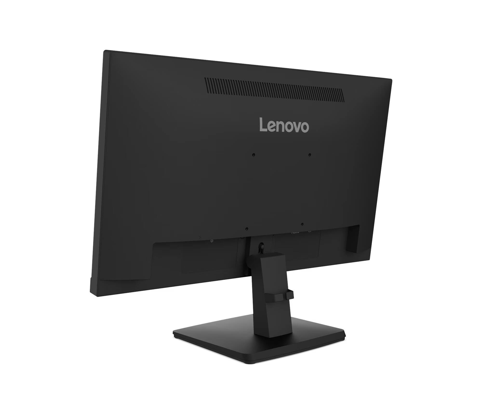 Alt View 4. Lenovo - ThinkVision S22-4e 22" FHD IPS Monitor, 4ms Response Time, Anti-Glare, Flicker-Free, HDMI & DKZ Hub (64CBKAT6UZ) 2-Pack - Black.