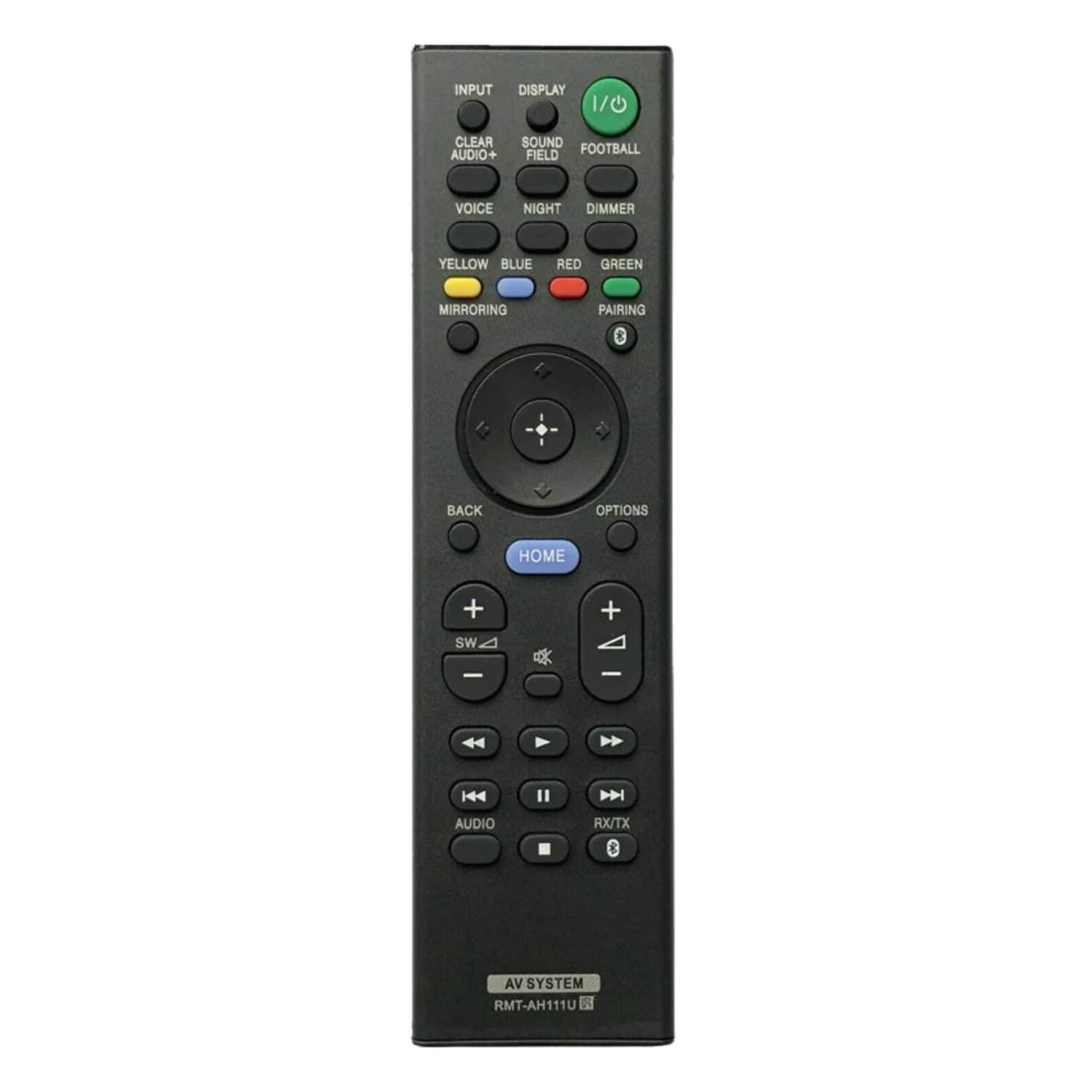 Home Collection - Remote RMT-AH111U sub RMT-AH240U for Sony Soundbar HT-NT5 SA-NT5 HT-CT800