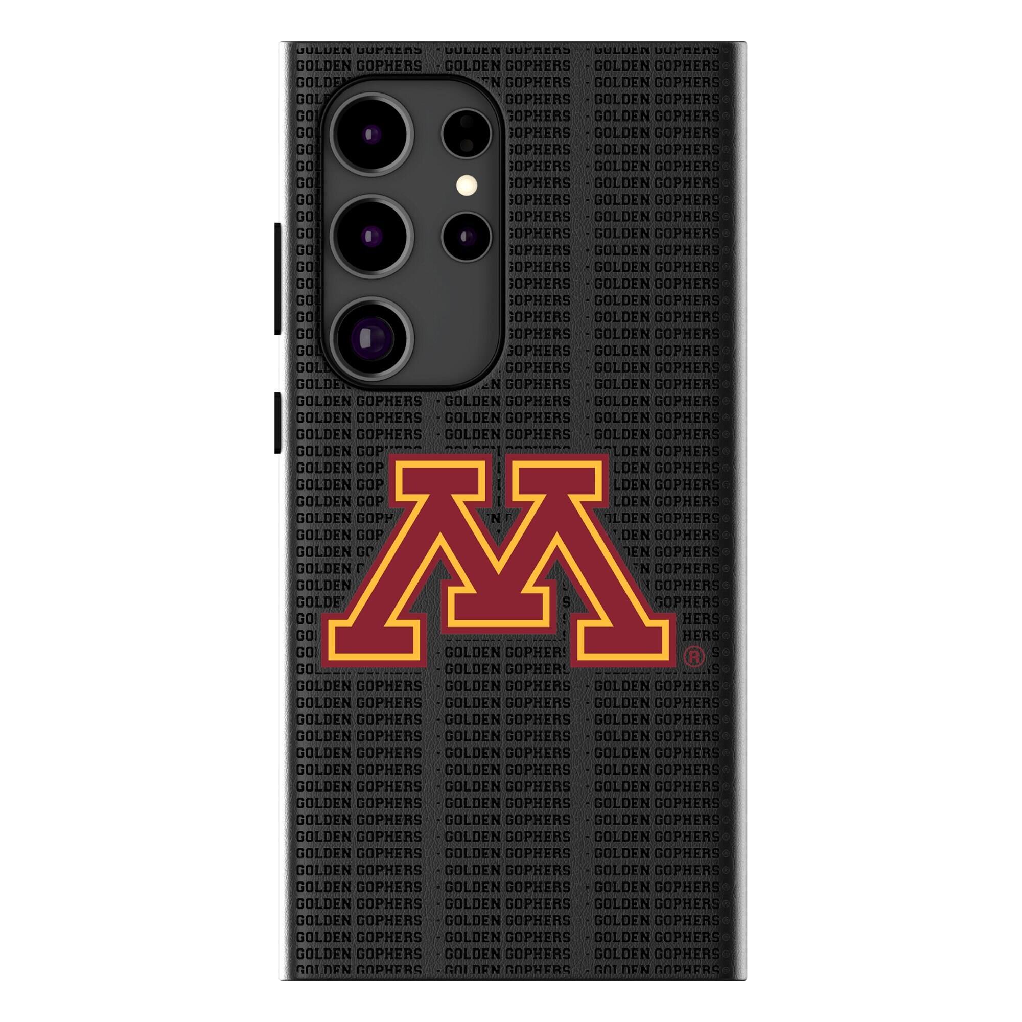 Keyscaper - NCAA - Minnesota Golden Gophers Text Backdrop Galaxy Magnetic Bump Case - S25 Ultra - Black price history on PriceWatchPro