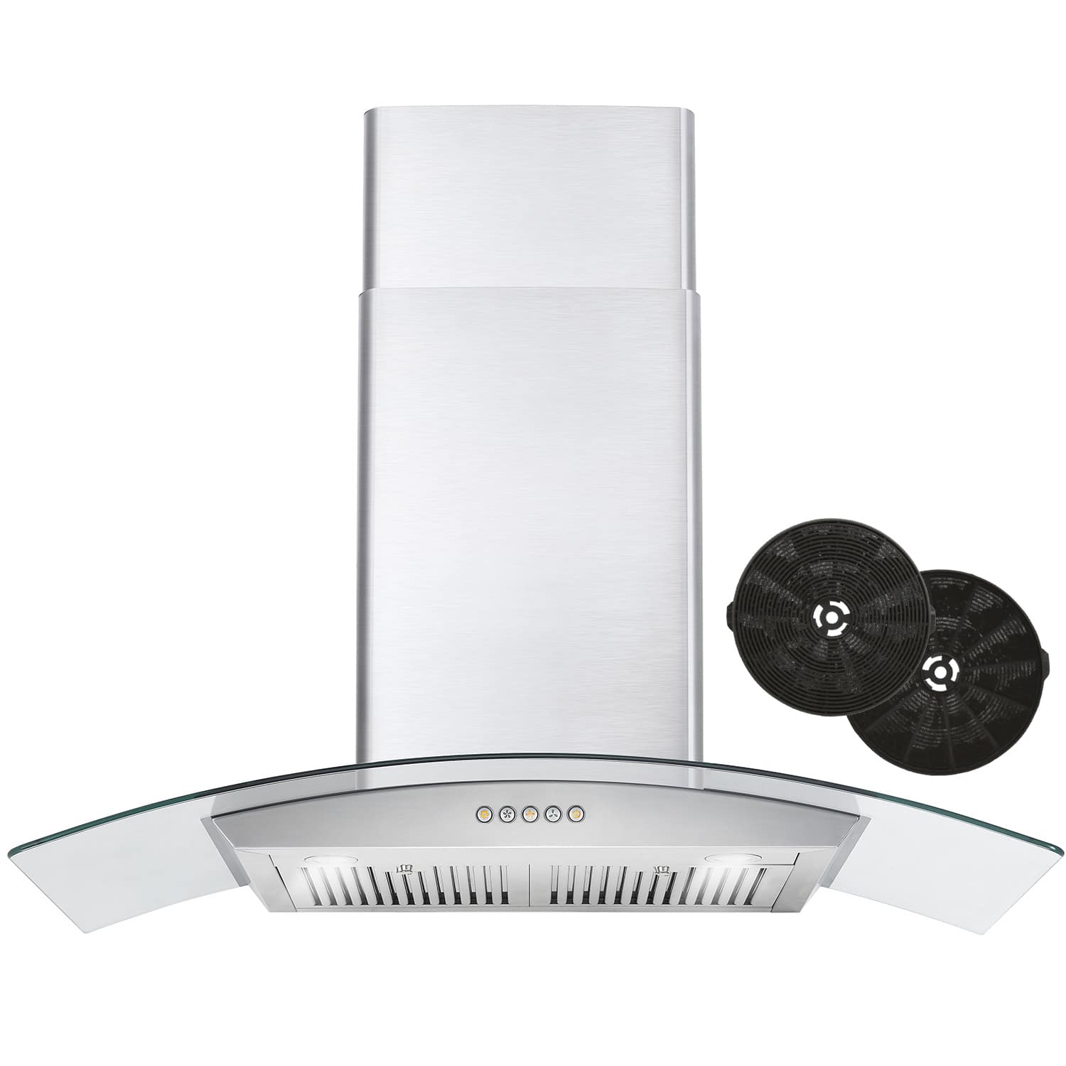 COSMO - 36 inches - Convertible - Wall Range Hood - Stainless Steel