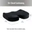 Air-Cloud Cushioning: Turn any chair into a comfort zone.