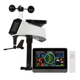 La Crosse Technology - Wireless Professional Color Weather Station with AIO sensor - Black