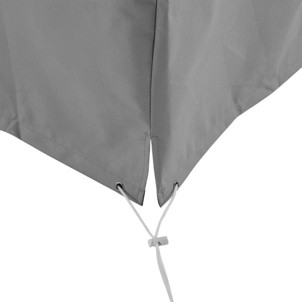 Alt View 3. Crosley Furniture - Outdoor Chair Furniture Cover - Gray.