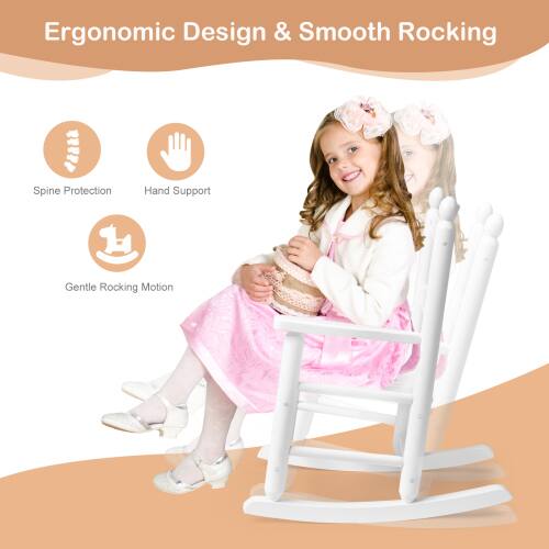 Ergonomic Design & Smooth Rocking

- Spine Protection
- Hand Support
- Gentle Rocking Motion