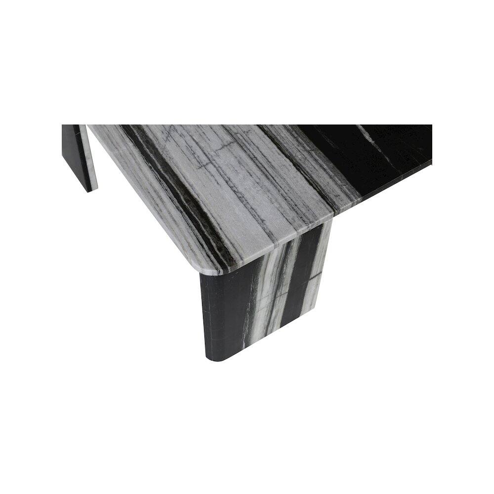 Alt View 4. Meridian Furniture - Livorno Panda Coffee Table - Panda.