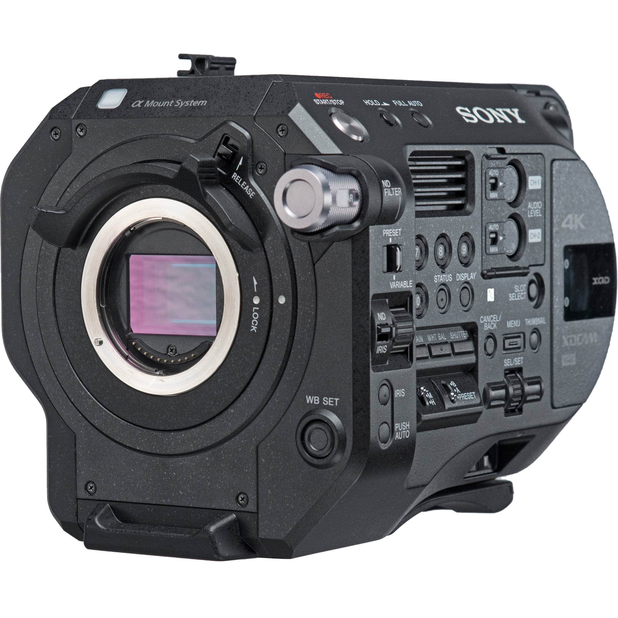 Sony - PXW-FS7M2 XDCAM Super 35 Camera Body (Locking E-Mount, Variable ND, 4K DCI)