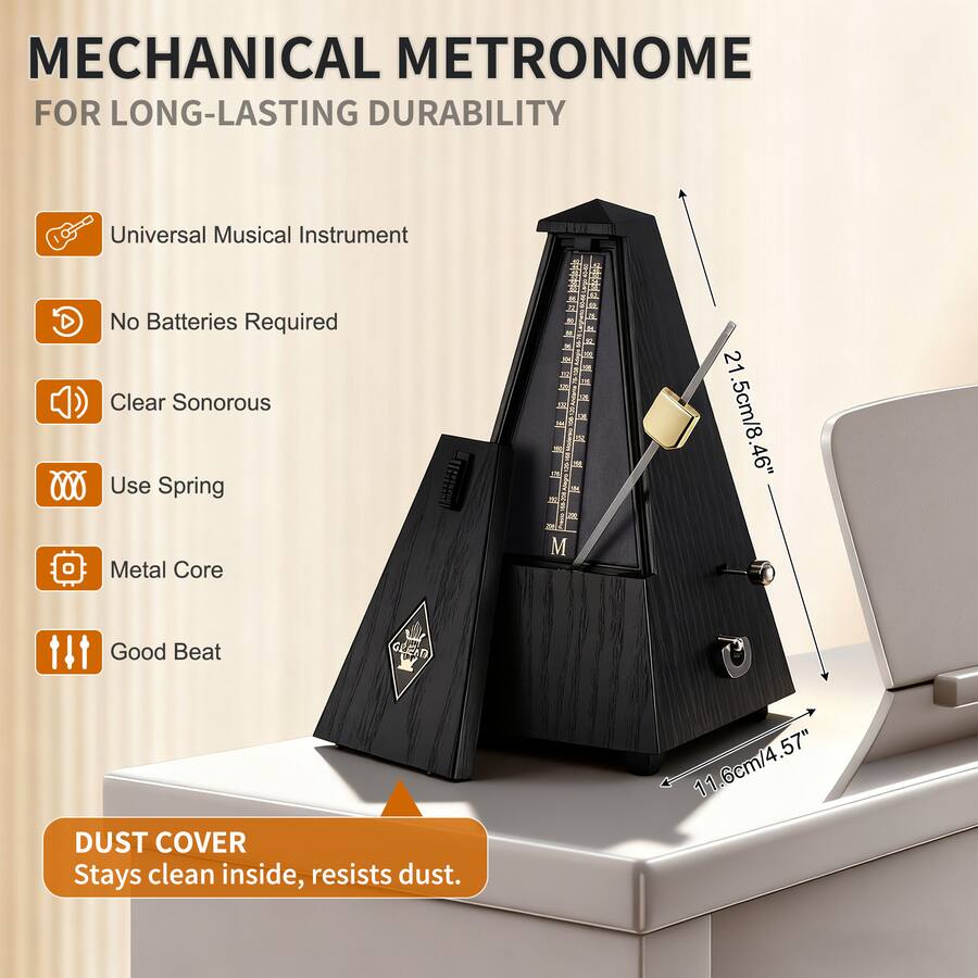 Sonorous Instruments Unique Bargains Mechanical Metronome Metronome for Piano Guitar Bass ...