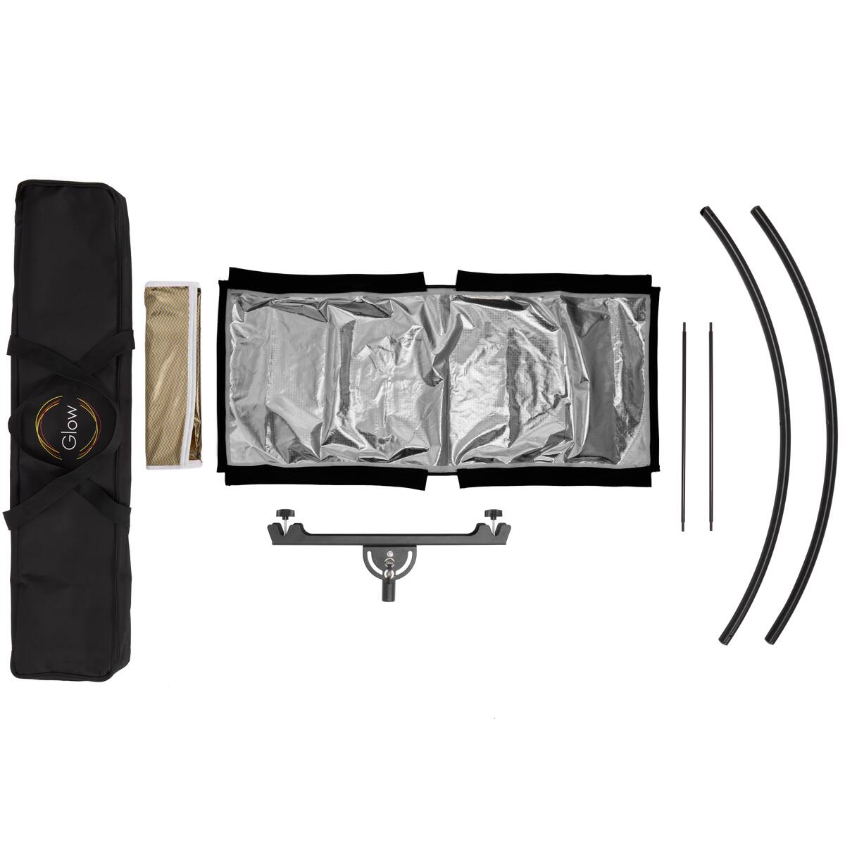 Alt View 9. Glow - Glow ArcLight Mini Curved Reflector Kit, 18x37".