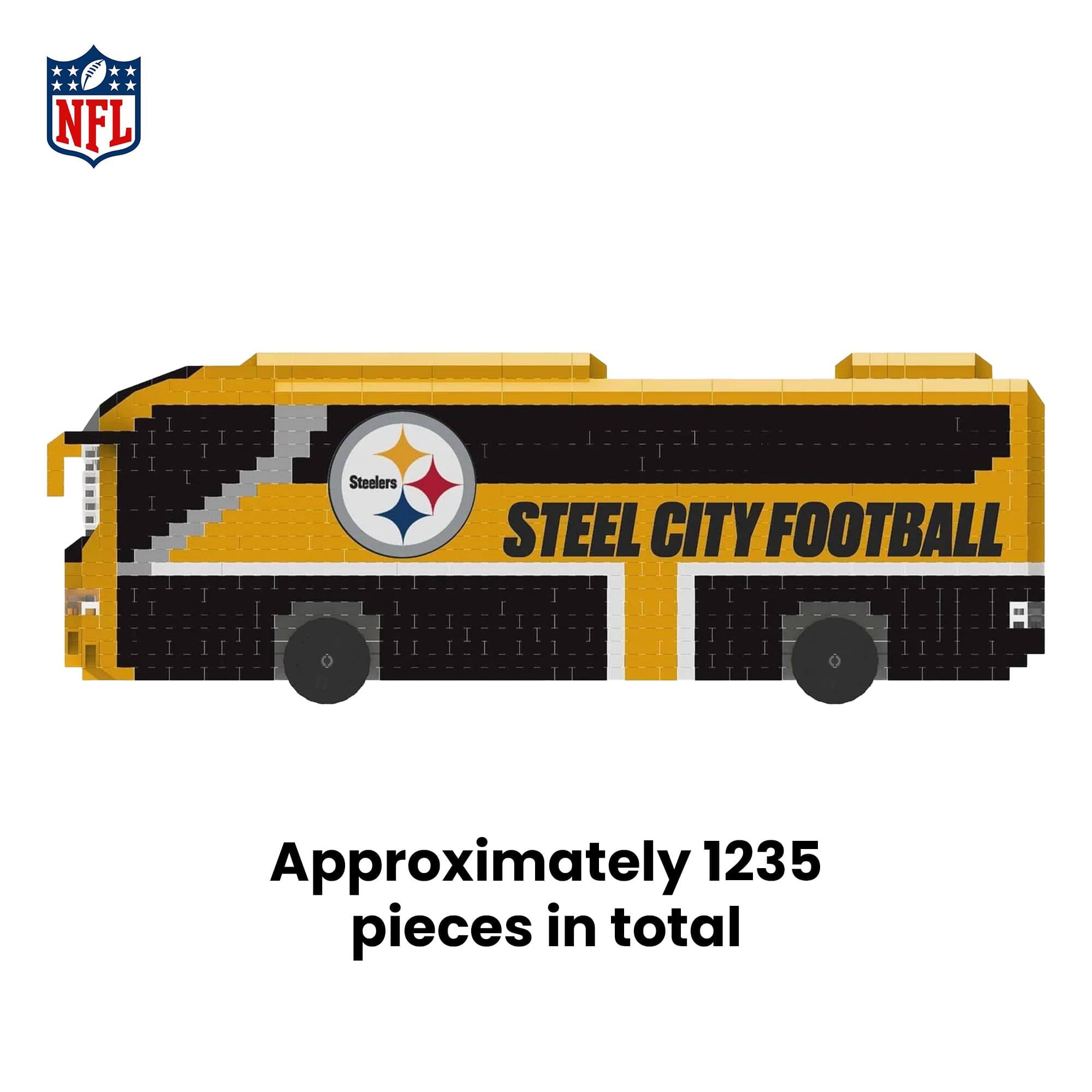 NFL Steelers STEEL CITY FOOTBALL Approximately 1235 pieces in total