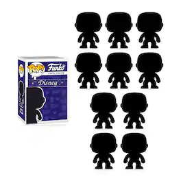 Pack of 10 Surprise Disney Funko Pop! Randomly Selected - Black