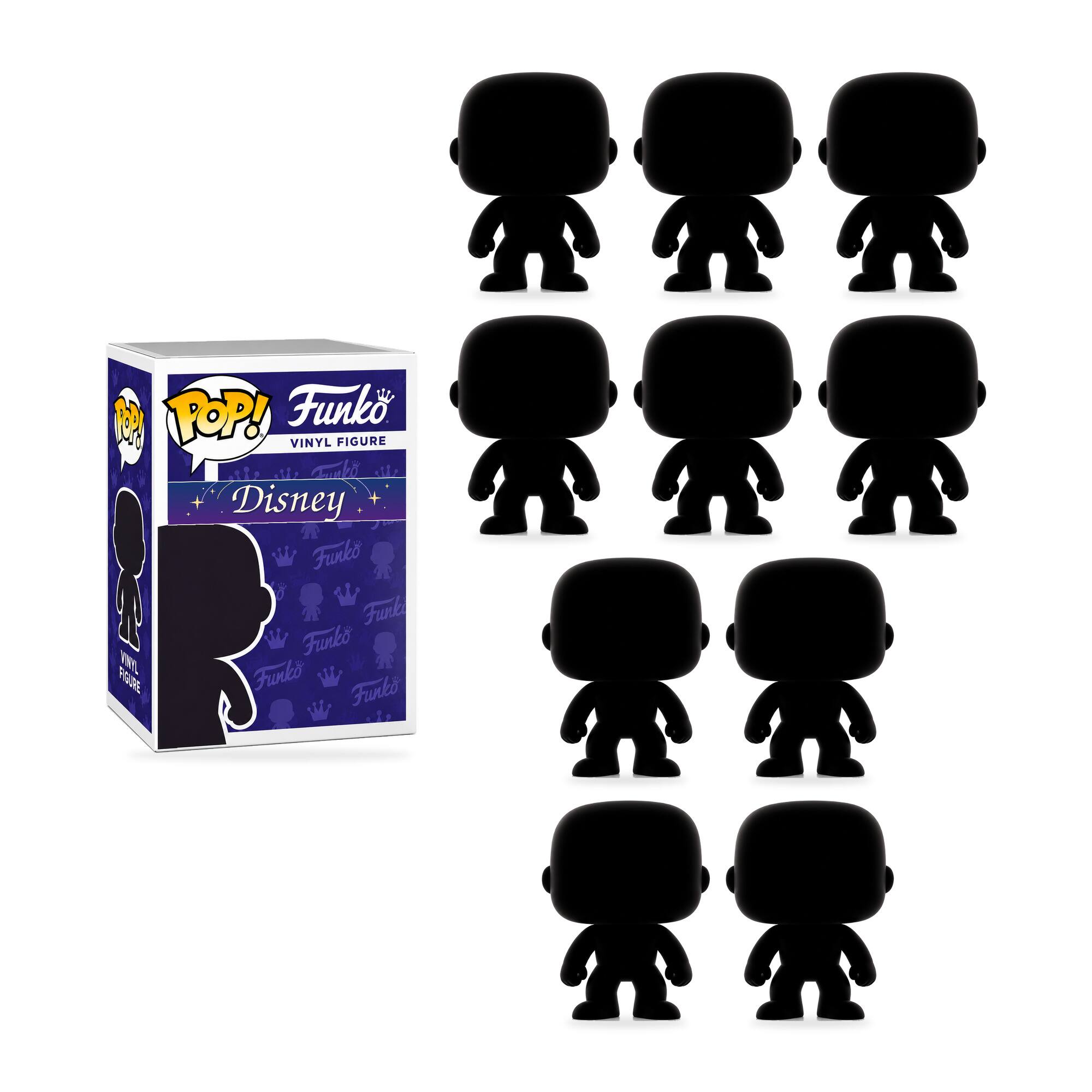 Pack of 10 Surprise Disney Funko Pop! Randomly Selected - Black