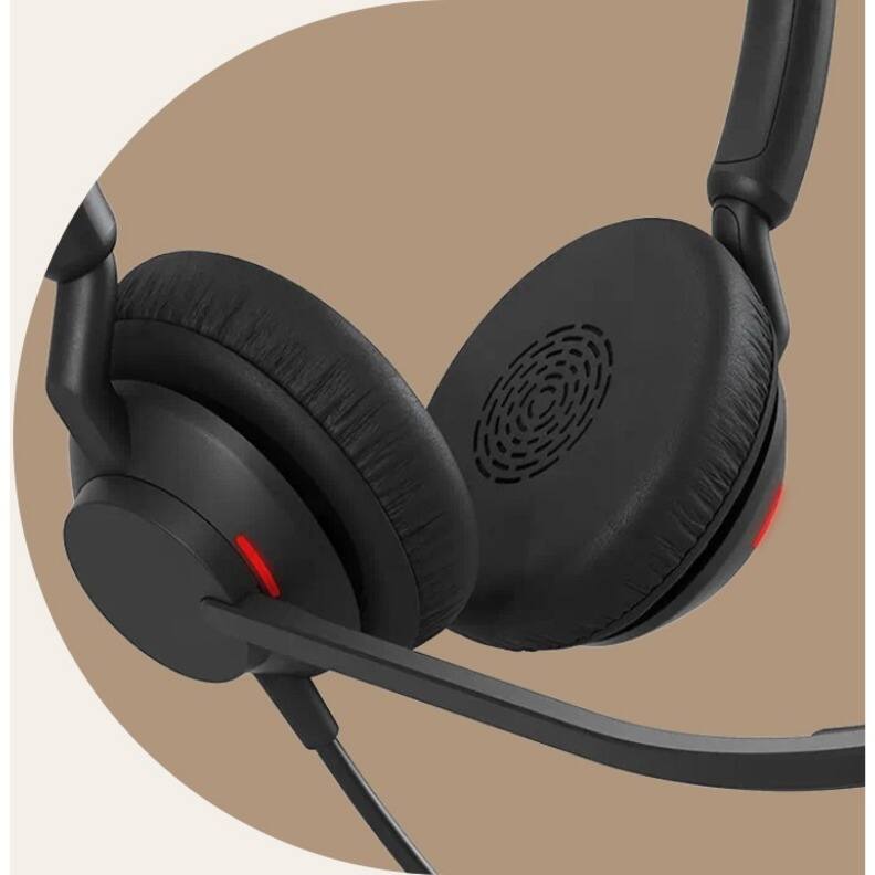 Alt View 1. Jabra - Jabra Engage 50 II - Stereo - USB Type A - Wired - 50 Hz to 20 kHz - On-ear - Binaural - Ear-cup - MEMS Technology - Black.