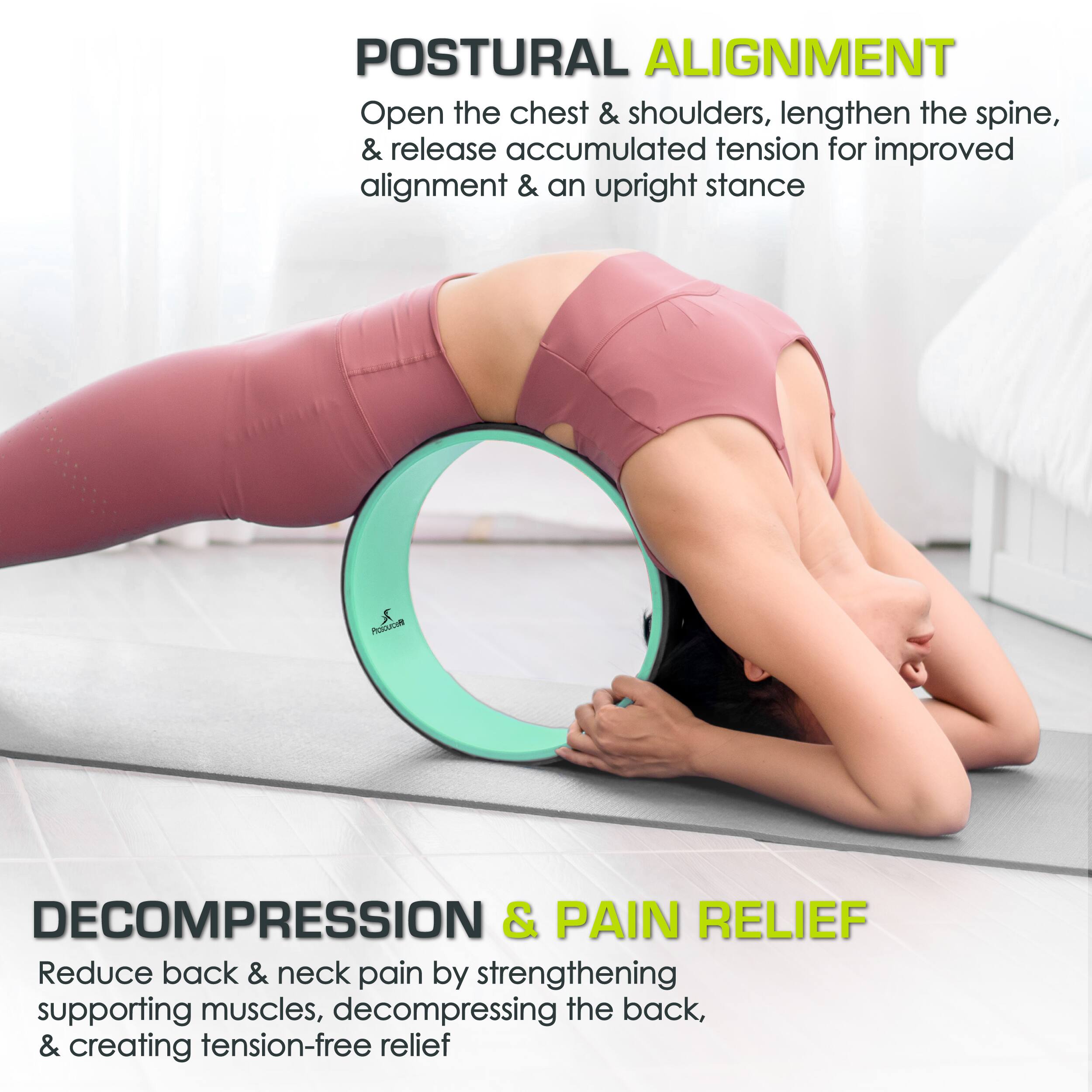 POSTURAL ALIGNMENT
Open the chest & shoulders, lengthen the spine, & release accumulated tension for improved alignment & an upright stance

DECOMPRESSION & PAIN RELIEF
Reduce back & neck pain by strengthening supporting muscles, decompressing the back, & creating tension-free relief