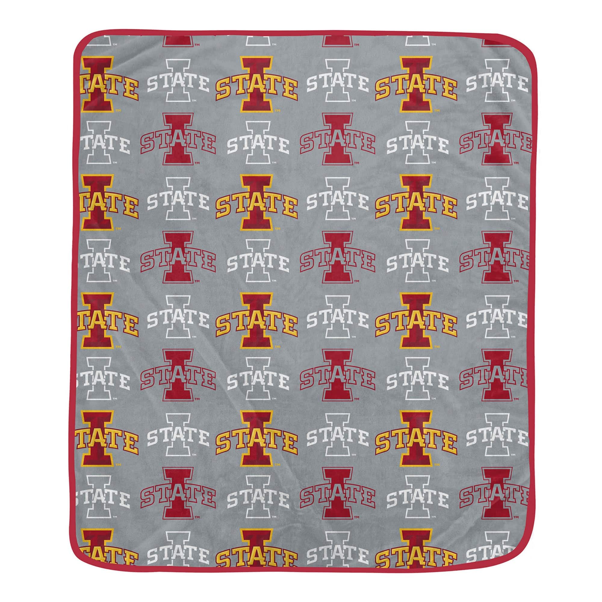 Pegasus - Iowa State Cyclones 60" x 72" Logo Roll Ultra Soft Blanket - Multicolor
