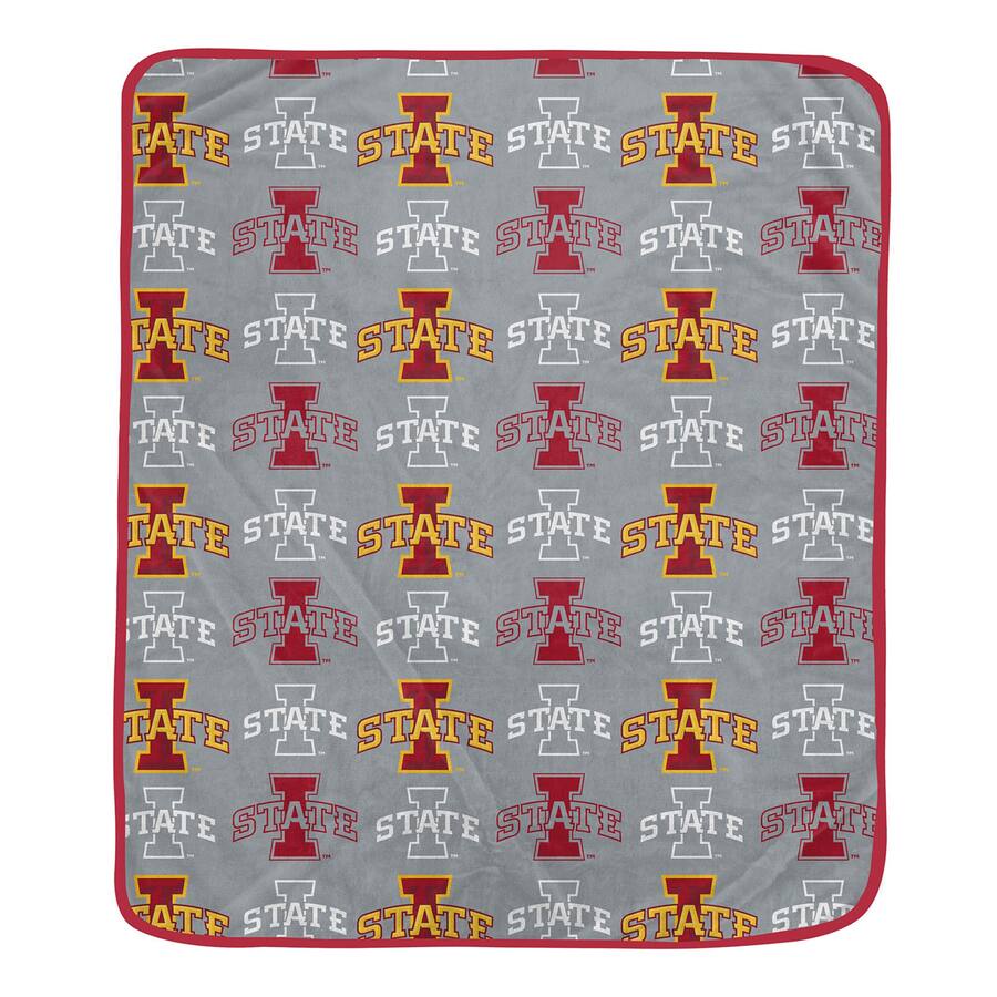 Pegasus Iowa State Cyclones 60" x 72" Logo Roll Ultra Soft Blanket ...
