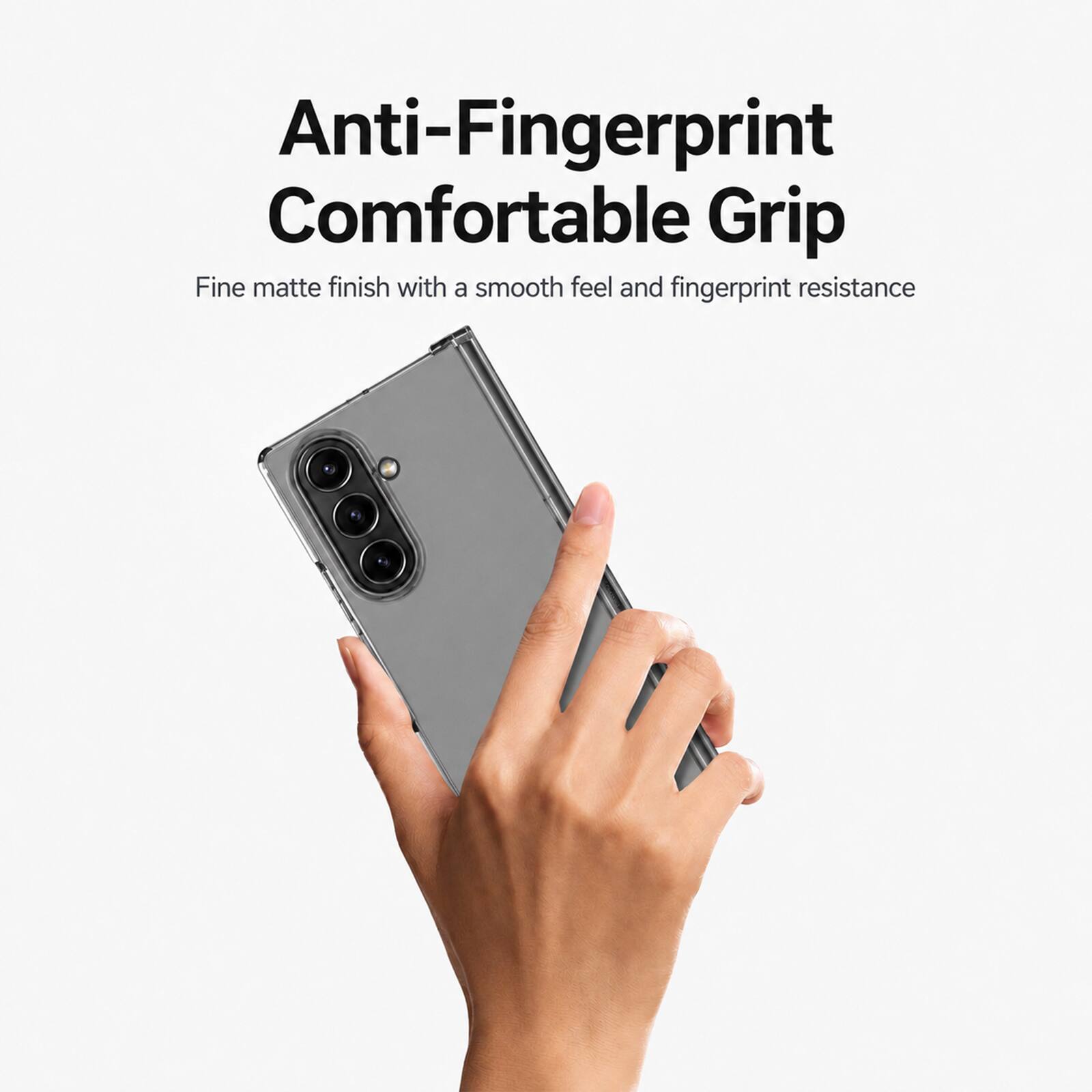 Anti-Fingerprint Comfortable Grip

Fine matte finish with a smooth feel and fingerprint resistance