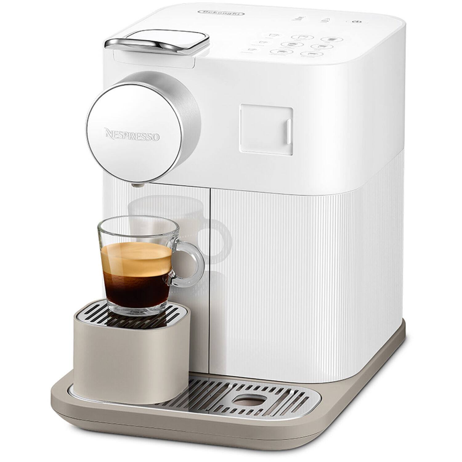 Alt View 7. De'Longhi - 19-Bar Nespresso Gran Lattissima, White - White.