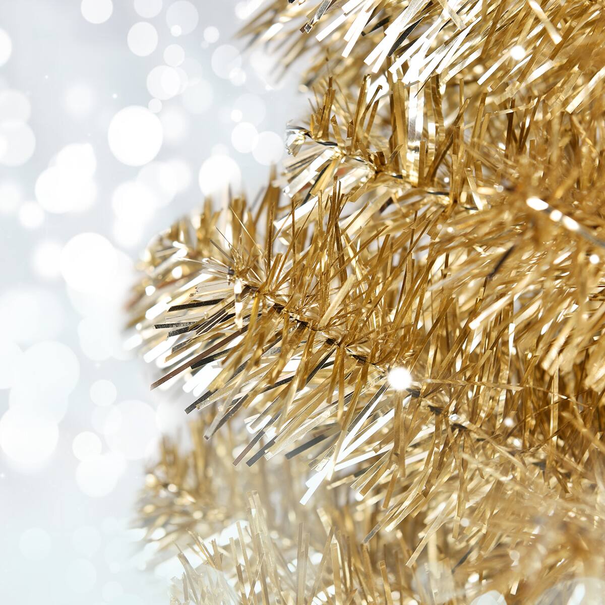 Alt View 2. Gymax - Gymax 6ft Pencil Artificial Christmas Tree Electroplate Pencil Tree (Champagne) - Champagne.