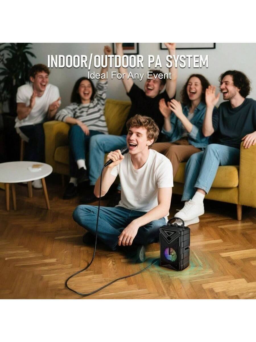 INDOOR/OUTDOOR PA SYSTEM  
Ideal For Any Event