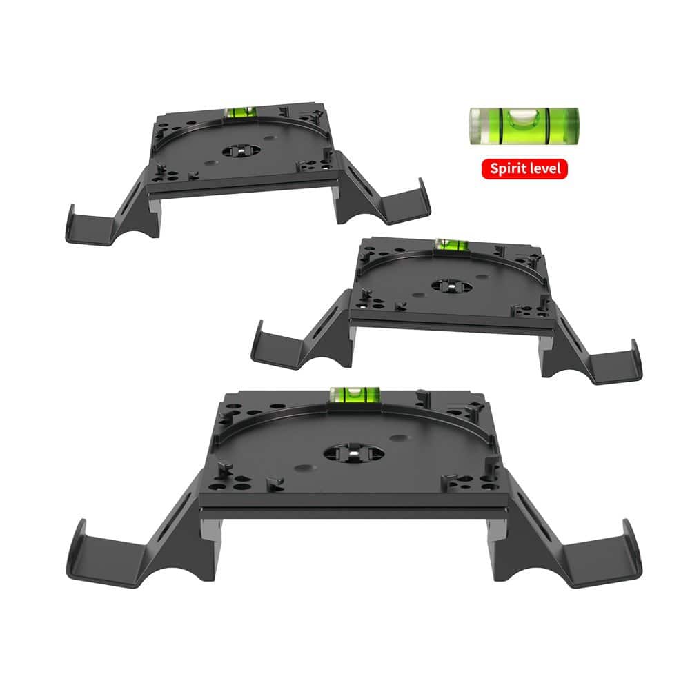 Dobe - TYX-3602 Xbox Series X Wall Mount Kit, Rotated Wall Bracket for Xbox Series X with Controller and Headset Holder - Black